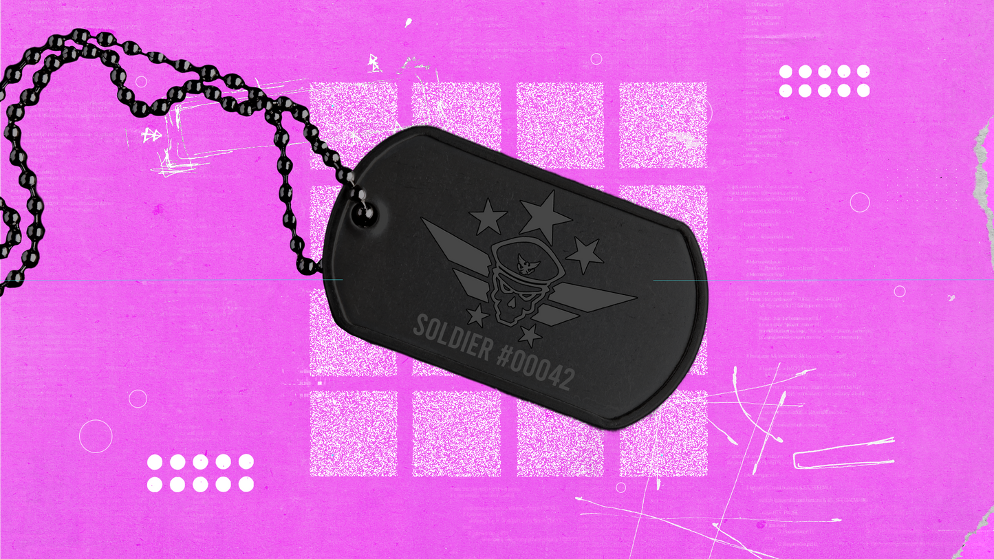 LT.ARMY DOG TAGS