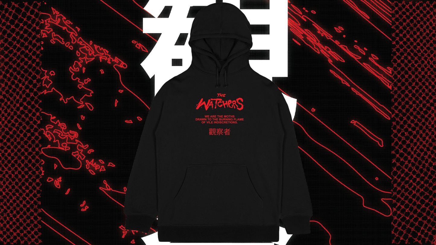 MOTHS TO THE FLAME: HOODIE
