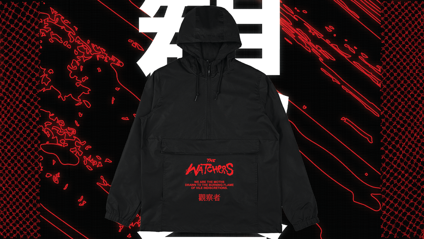 MOTHS TO THE FLAME: ANORAK WINDBREAKER