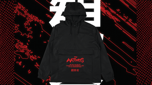 MOTHS TO THE FLAME: ANORAK WINDBREAKER
